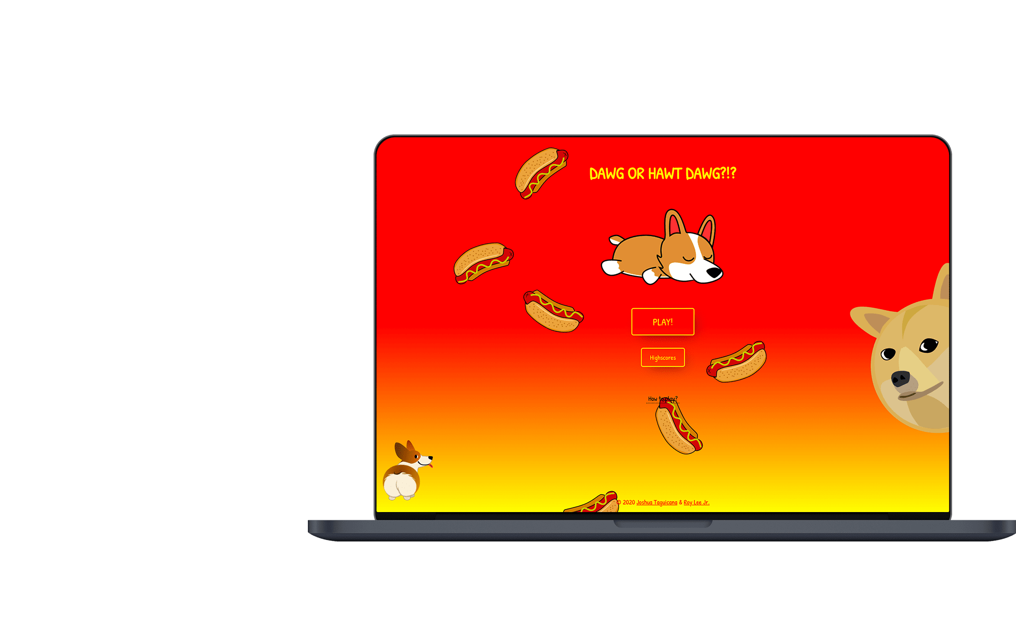 Check it off project laptop screen