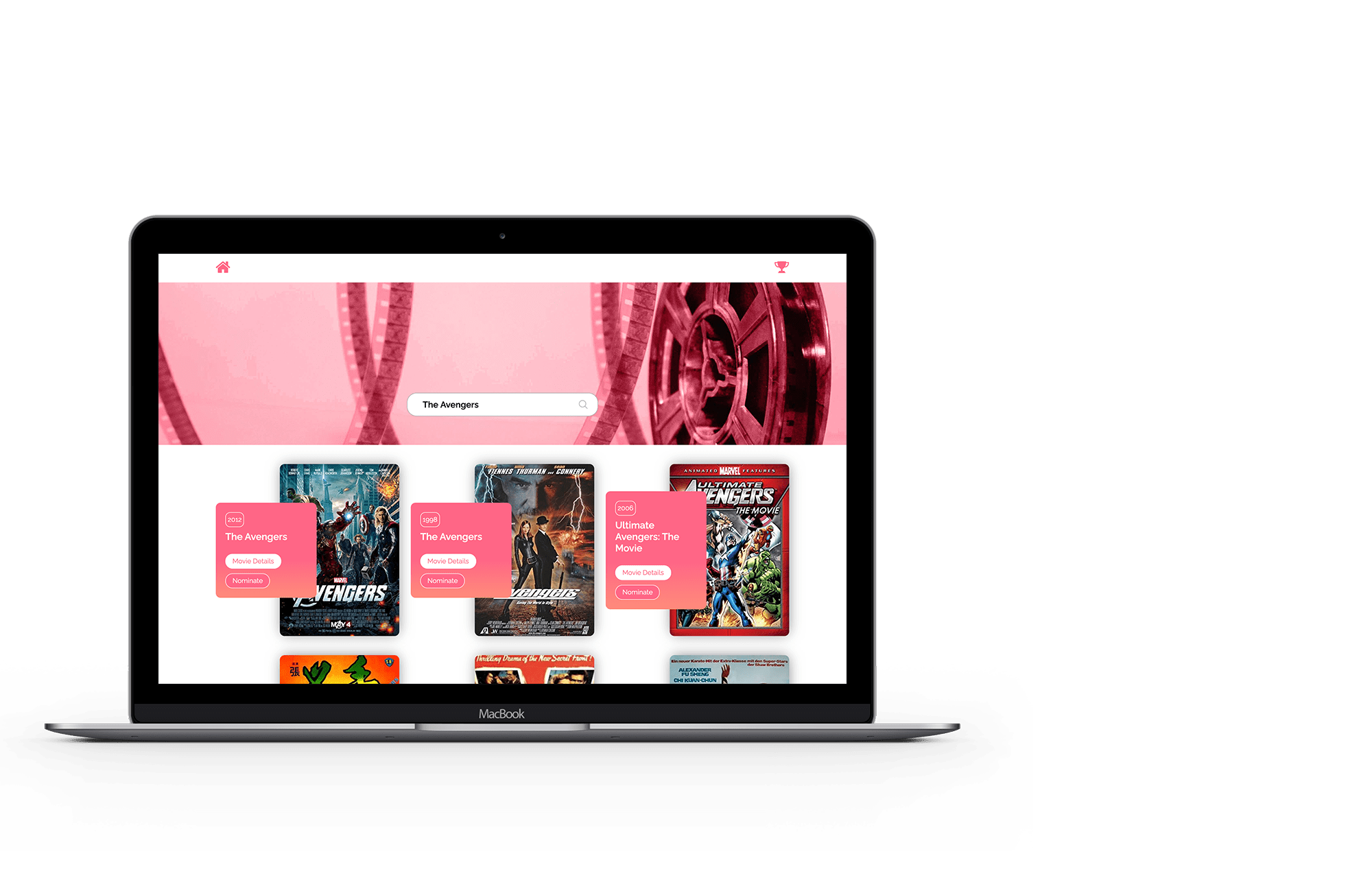 Omdb movie project macbook screen